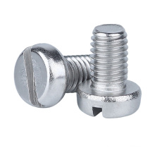 DIN 85 Grade4.8 Galvanzied Slotted pan head screw